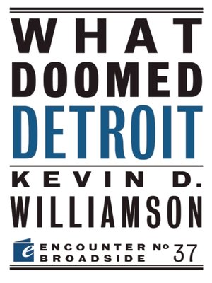 cover image of What Doomed Detroit